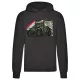 Csaba Light Tank kenguruzsebes pulóver (fekete)