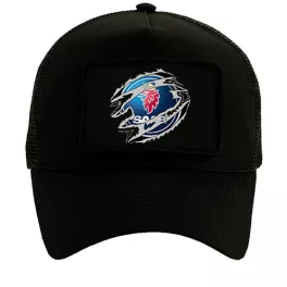 Saab Fekete Cserélhető Tapaszos Baseball Sapka