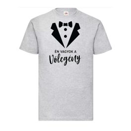 Én vagyok a vőlegény szürke póló