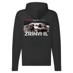 Zrínyi II. Tank cipzáras pulóver (fekete)