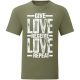 Give Love...Zöld póló