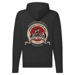 A. BORN TO RIDE MOTOROS CIPZÁRAS PULÓVER FEKETE