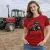 MTZ 892.2 piros traktoros női póló