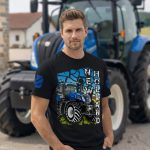 NEW HOLLAND FELIRATOS FEKETE PÓLÓ