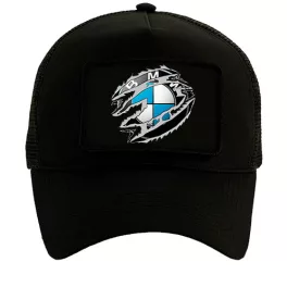 BMW Fekete Cserélhető Tapaszos Baseball Sapka