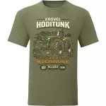 Erővel hódítunk zöld póló (Magyar szöveggel)