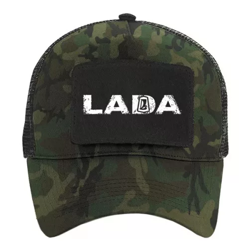 LADA Terepmintás Cserélhető Tapaszos Baseball Sapka