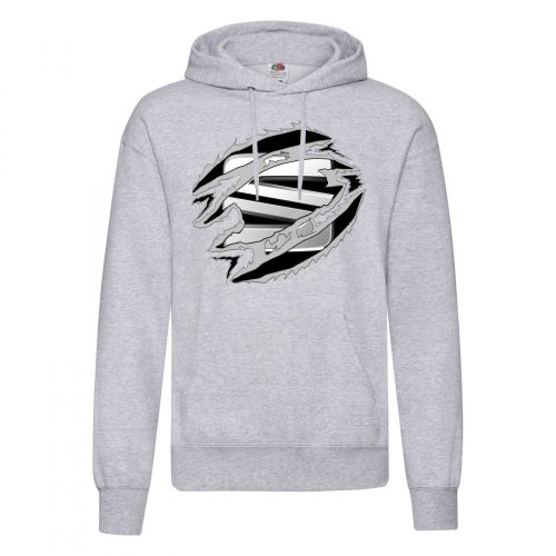 outlet SEAT KAPUCNIS PULÓVER VILÁGOSSZÜRKE S-es