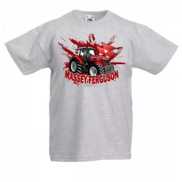outlet MASSEY FERGUSON GYEREK PÓLÓ SZÜRKE 104-110-es