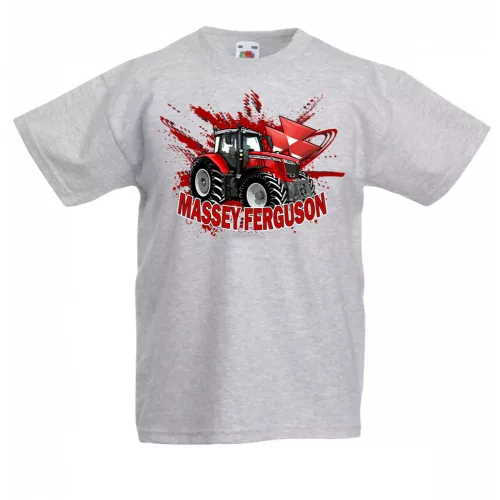 outlet MASSEY FERGUSON GYEREK PÓLÓ SZÜRKE 104-110-es