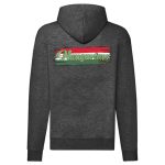 Hungarian style cipzáras pulóver (sötétszürke)