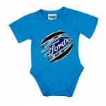 Ford Kék Rövid UJJÚ BABA BODY + Rövid nadrág és zokni