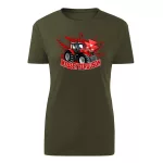 Massey Ferguson zöld traktoros női póló