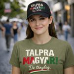 Talpra magyar női póló (zöld)