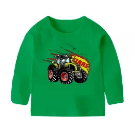 CLAAS AXION ZÖLD HOSSZÚ UJJÚ GYEREK PÓLÓ
