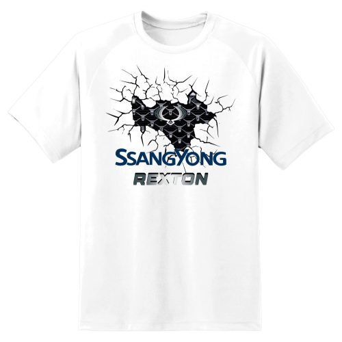 SsangYong Rexton Repedezet mintás Fehér Póló