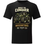 Built to Conquer fekete póló