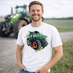 FENDT TRAKTOROS PÓLÓ FEHÉR 