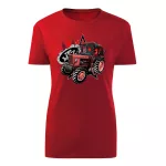 MTZ 82 piros traktoros női póló