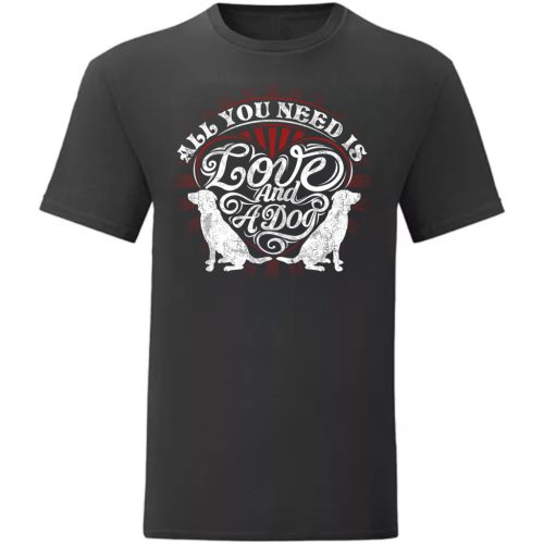 All you need is…Fekete póló