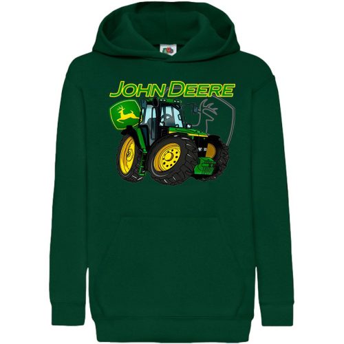 Zöld Traktor Gyerek Pulóver - ZÖLD