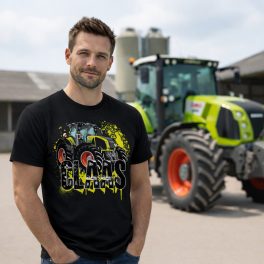 Claas Axion új fekete póló