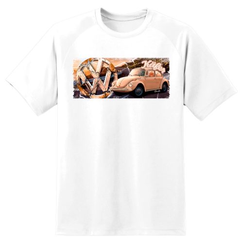 outlet FEHÉR PÓLÓ VOLKSWAGEN Käfer MINTÁVAL M-es