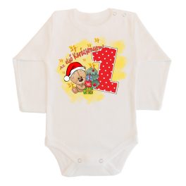 ELSŐ KARÁCSONYOM BABA BODY KISLÁNY Hosszú ujjú