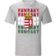   Hungary címer póló (szürke)