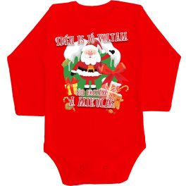 Idén is jön hozzám a Mikulás body hosszú