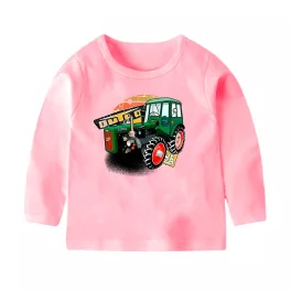 KIS DUTRA (UE28) PINK HOSSZÚ UJJÚ GYEREK PÓLÓ