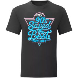 The 90's Saved…Fekete póló