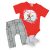 Először jön hozzám a Mikulás Rövid ujjú body és nadrág szett