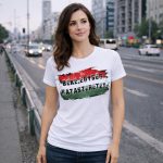 Béke, Egység, Hazaszeretet női póló (fehér)