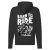 BORN TO RIDE MOTOROS CIPZÁRAS PULÓVER FEKETE