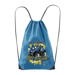 New Holland angol feliratos Kék hátizsák