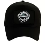 Mini Fekete Cserélhető Tapaszos Baseball Sapka