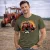 MTZ 50 TRAKTOROS Póló Katonazöld