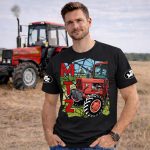 MTZ FELIRATOS FEKETE PÓLÓ