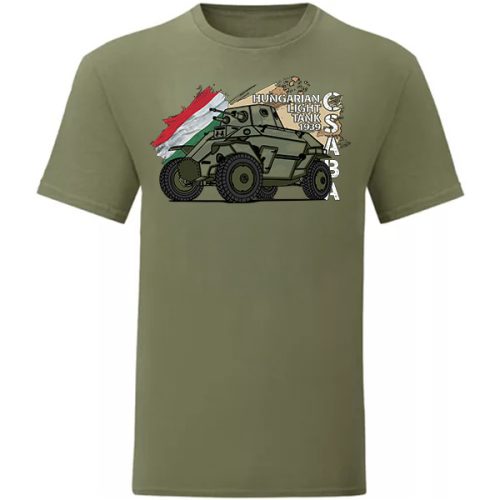 Csaba Light Tank póló (zöld)