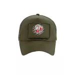 MG Katonazöld Cserélhető Tapaszos Baseball Sapka