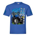 NEW HOLLAND FELIRATOS KÉK PÓLÓ