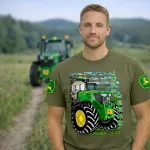 Zöld Traktor FELIRATOS ZÖLD PÓLÓ