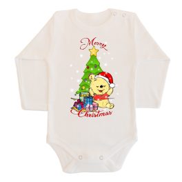 MERRY CHRISTMAS BABA BODY  Hosszú ujjú