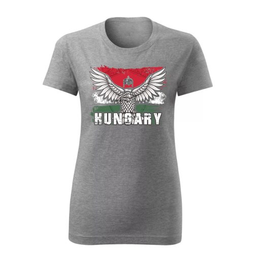 Turul Hungary női póló (szürke)