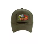 CLAAS Dominator Katonazöld CSERÉLHETŐ TAPASZOS BASEBALL SAPKA