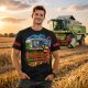 CLAAS DOMINATOR FELIRATOS FEKETE PÓLÓ