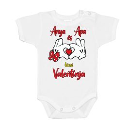 VALENTIN - NAPI Fiú Baba body rövid ujjú