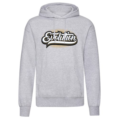 Evolution Világosszürke kenguruzsebes pulóver