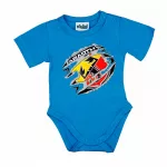 Abarth Kék Rövid UJJÚ BABA BODY + Rövid nadrág és zokni